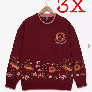 3X Her Universe Studio Ghibli® Kiki's Delivery Service Bakery Floral Embroidered